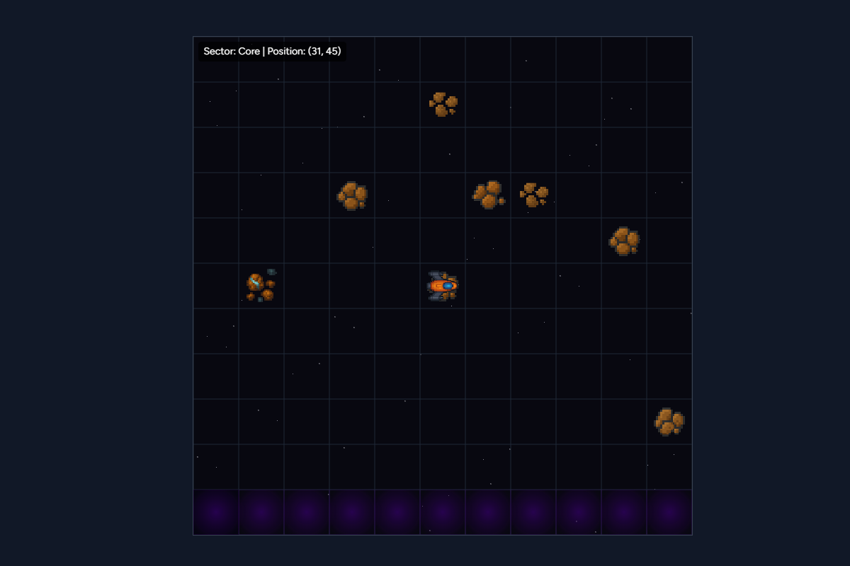 Void Ward Mining Asteroid Fields